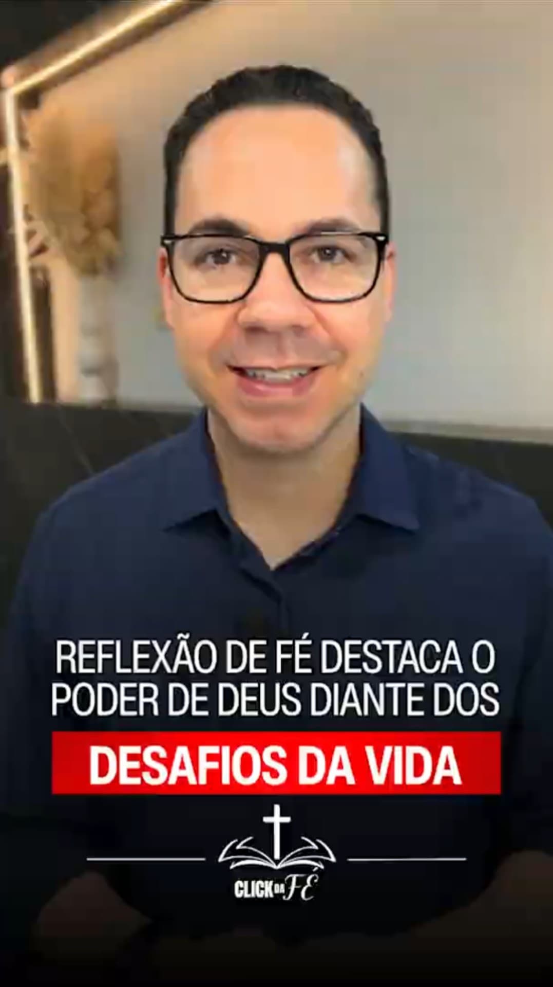 Reflexão de fé destaca o poder de Deus diante dos desafios da vida #Fé #ReflexãoCristã #shorts