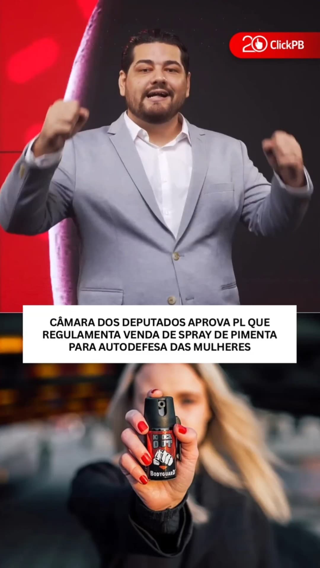 Spray de pimenta liberado para mulheres no Brasil #Autodefesa #MulheresSeguras #