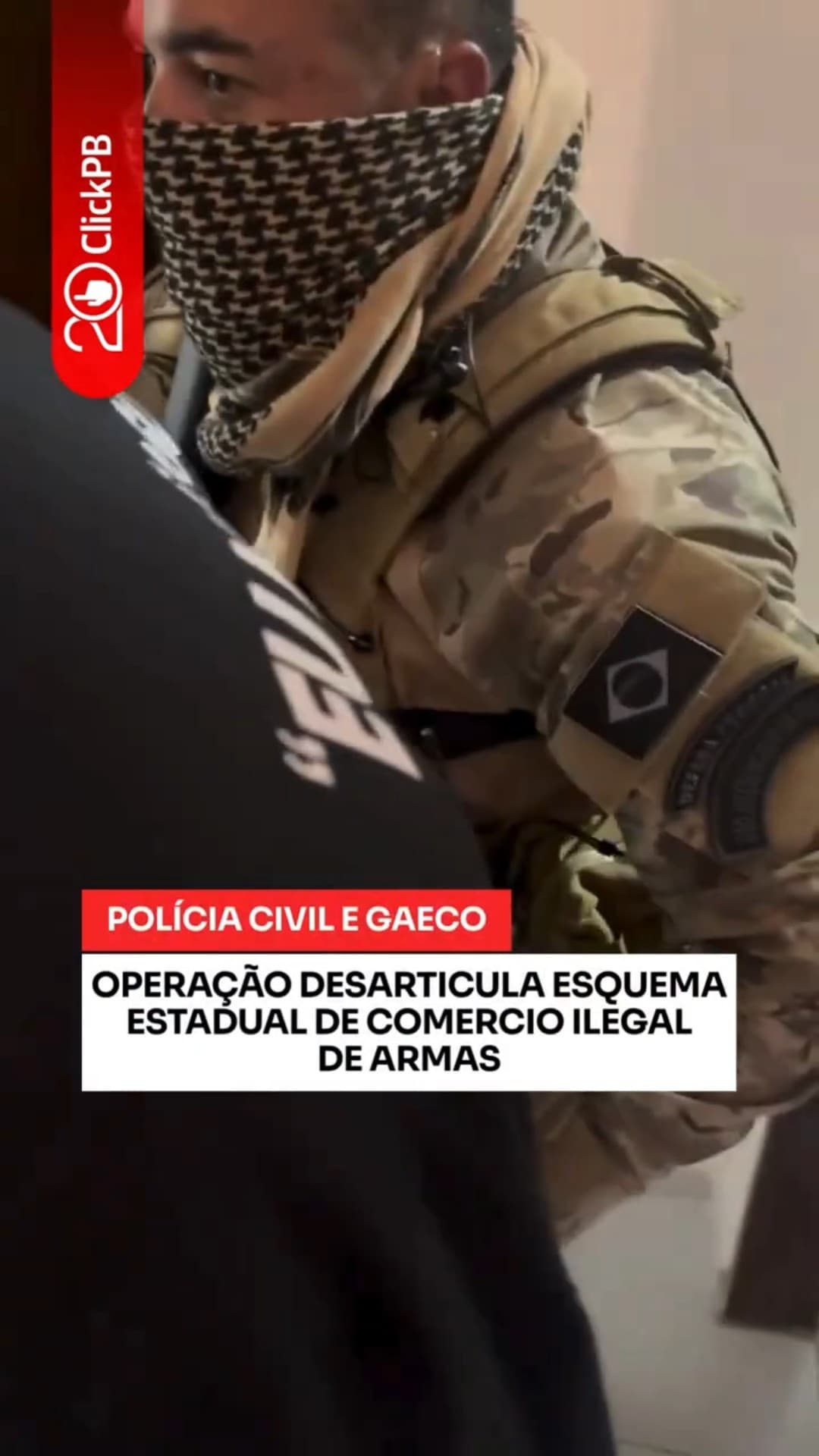 Operação prende suspeitos de comércio ilegal de armas #PolíciaCivil #Gaeco #Shorts