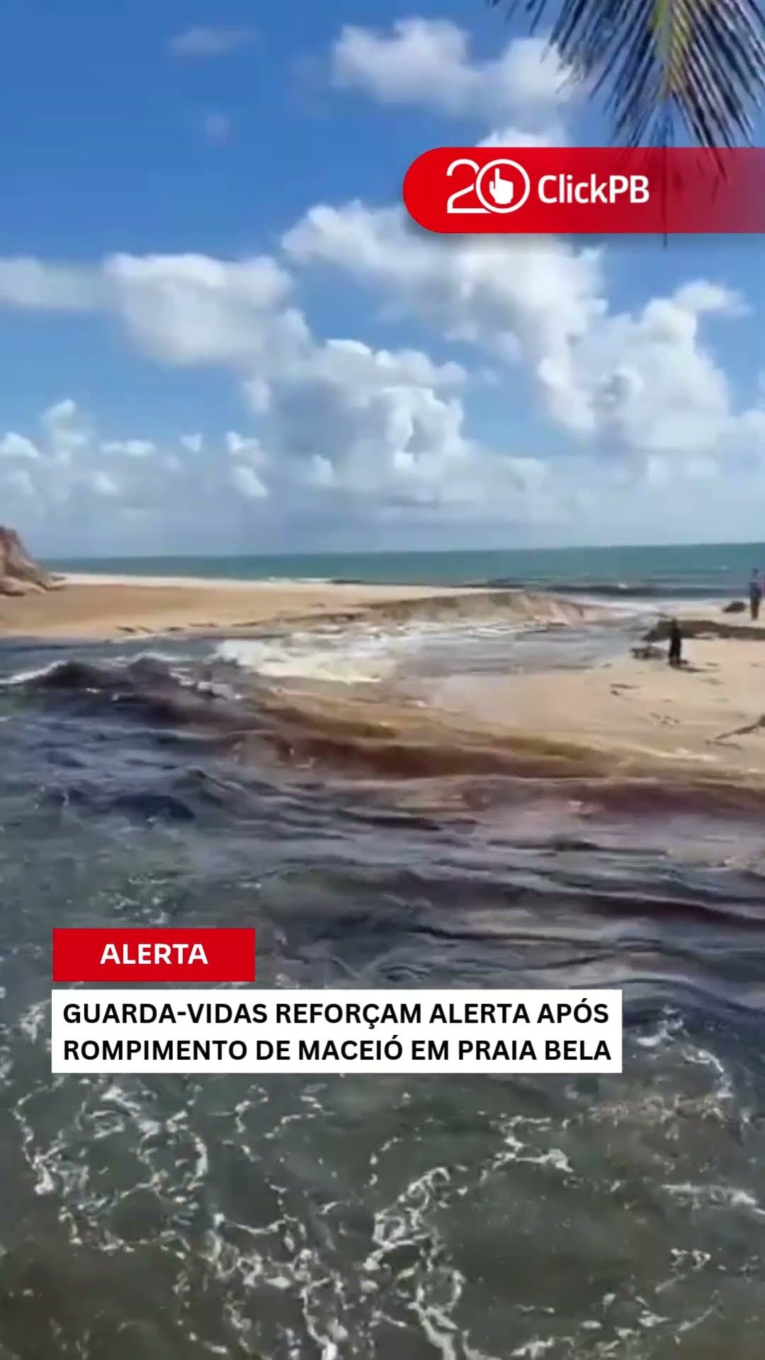 Guarda-vidas reforçam alerta em maceió na Praia Bela #PraiaBela #Bombeiros #shorts