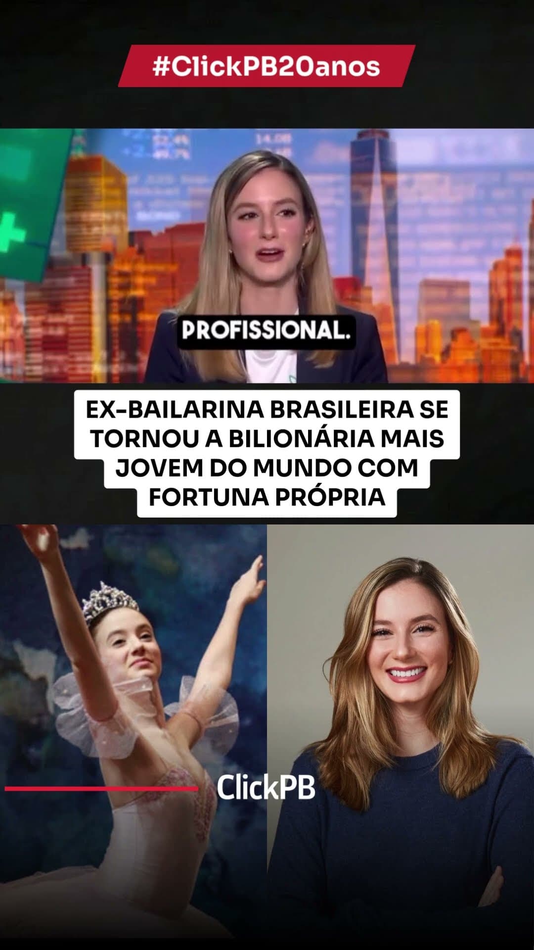 💼 Brasileira se torna a bilionária mais jovem do mundo #Kalshi #Empreendedorismo #shorts