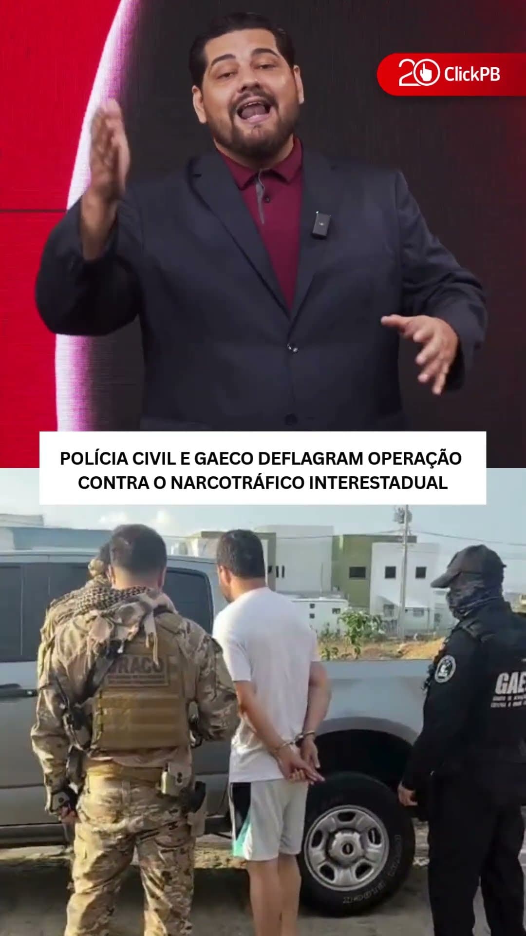 Operação Argos prende líderes do tráfico #GAECO #Narcotráfico #shorts