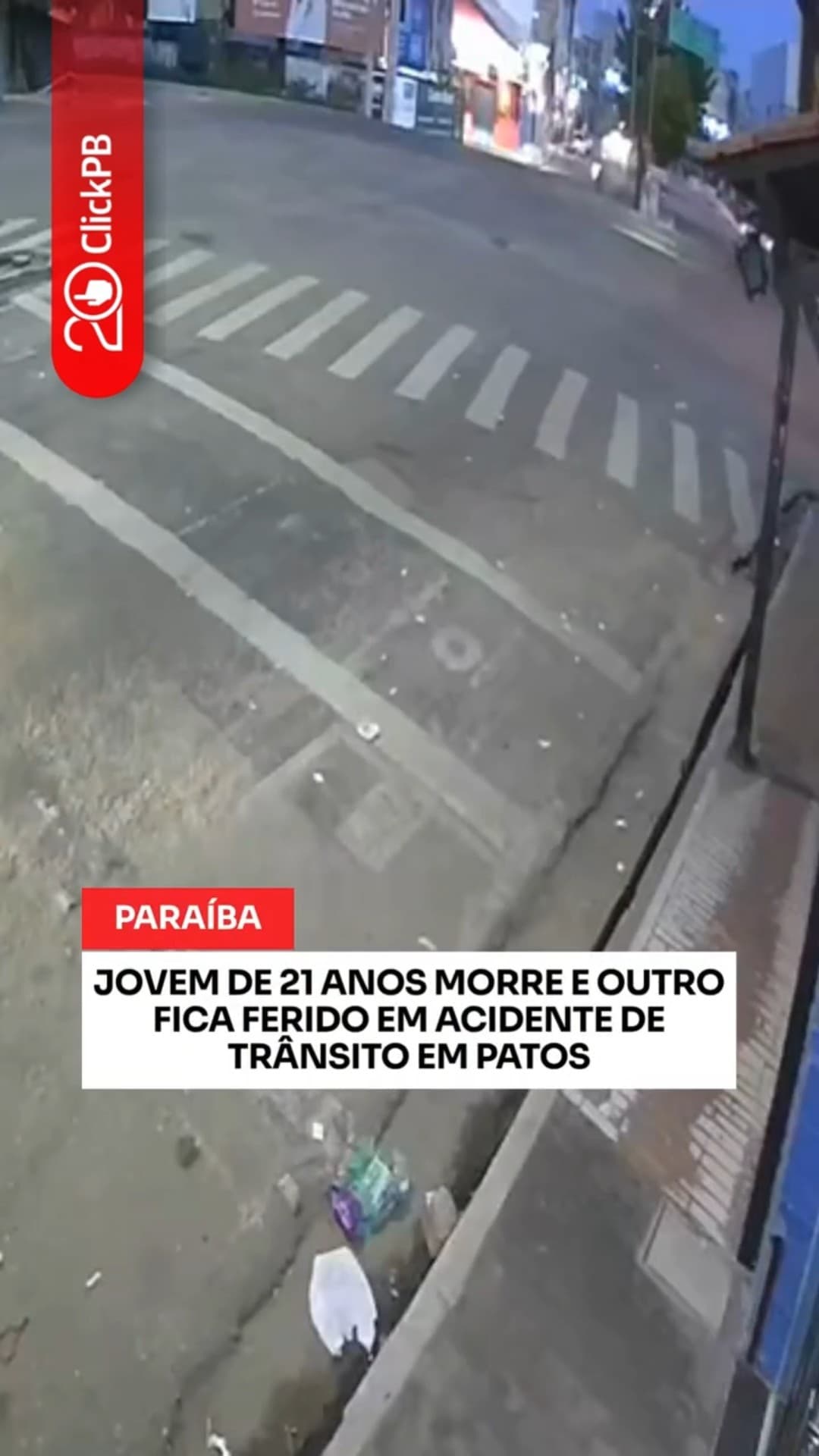 Jovem morre em acidente de moto em Patos #Paraíba #Samu #Shorts