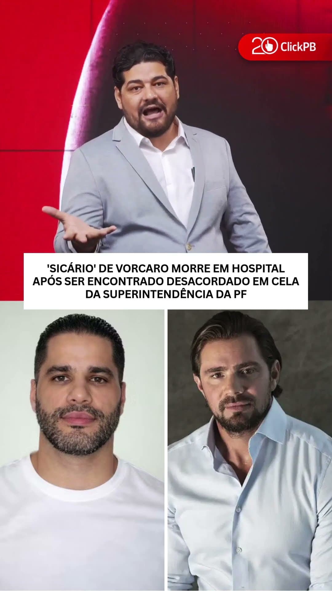 Sicário de Vorcaro morre após ser encontrado em cela #Justiça #Investigação #shorts