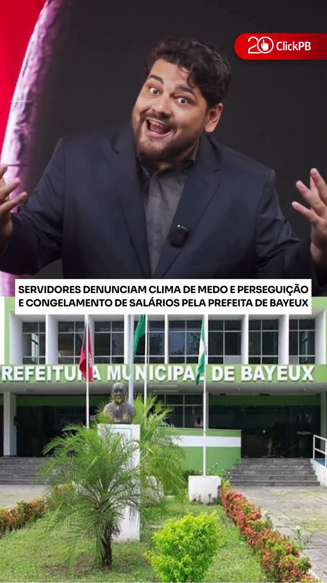 Servidores denunciam perseguição em Bayeux #Bayeux #Paraíba #shorts