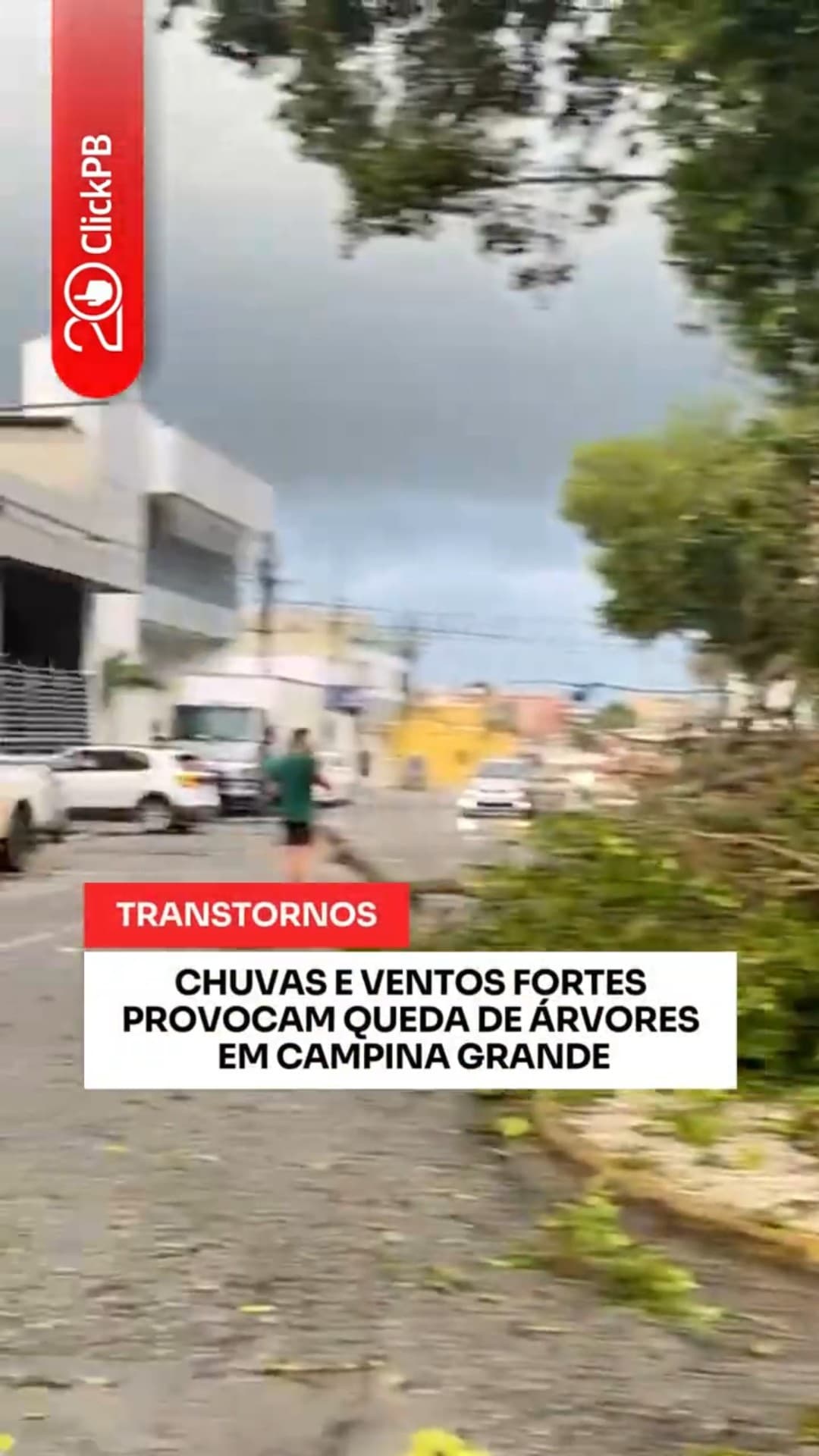 Temporal causa danos em Campina Grande #Chuvas #DefesaCivil #Shorts