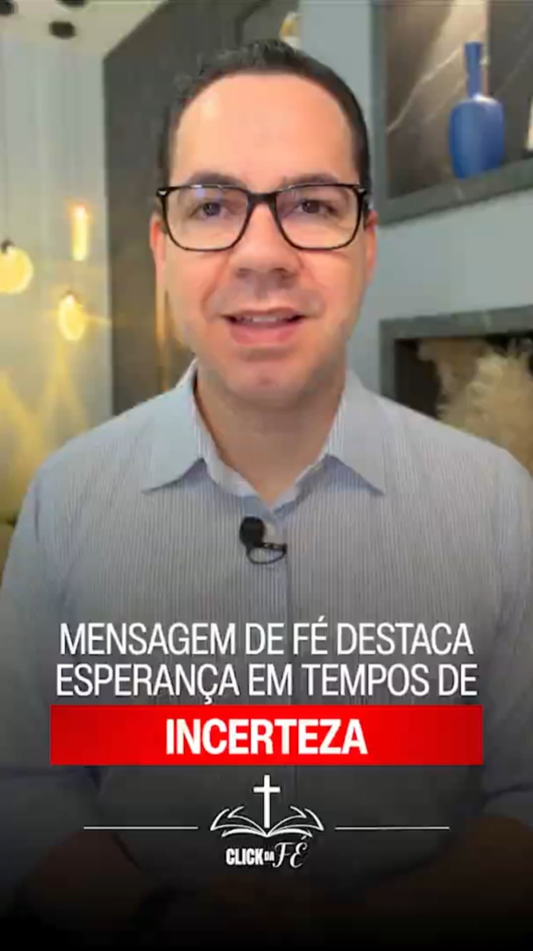 Mensagem de fé destaca esperança em tempos de incerteza #SemanaSanta #Páscoa #Shorts