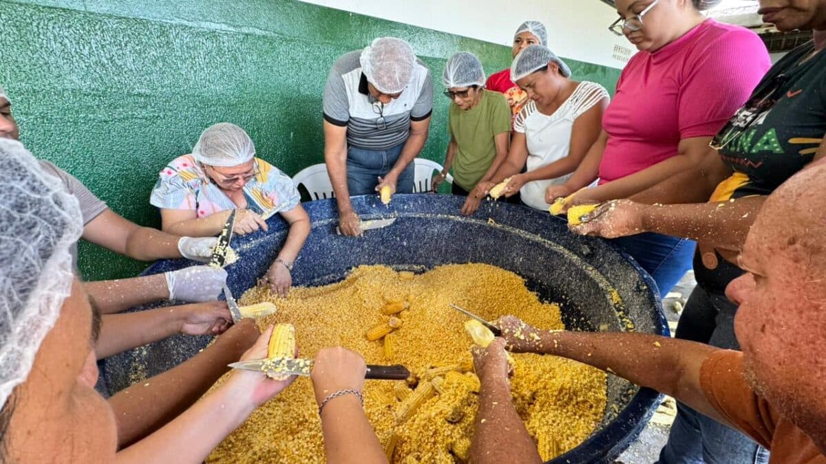 Caaporã tenta quebrar recorde nacional com pamonha de uma tonelada nesta quinta-feira