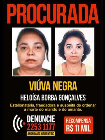 Viúva Negra é condenada a 18 anos por matar marido