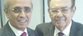 Cícero Lucena recebe visita de Ivandro Cunha Lima