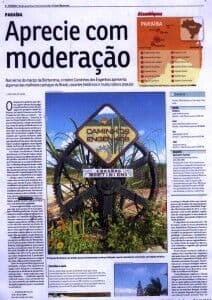 Correio Braziliense destaca produção de cachaça das cidades do Brejo paraibano