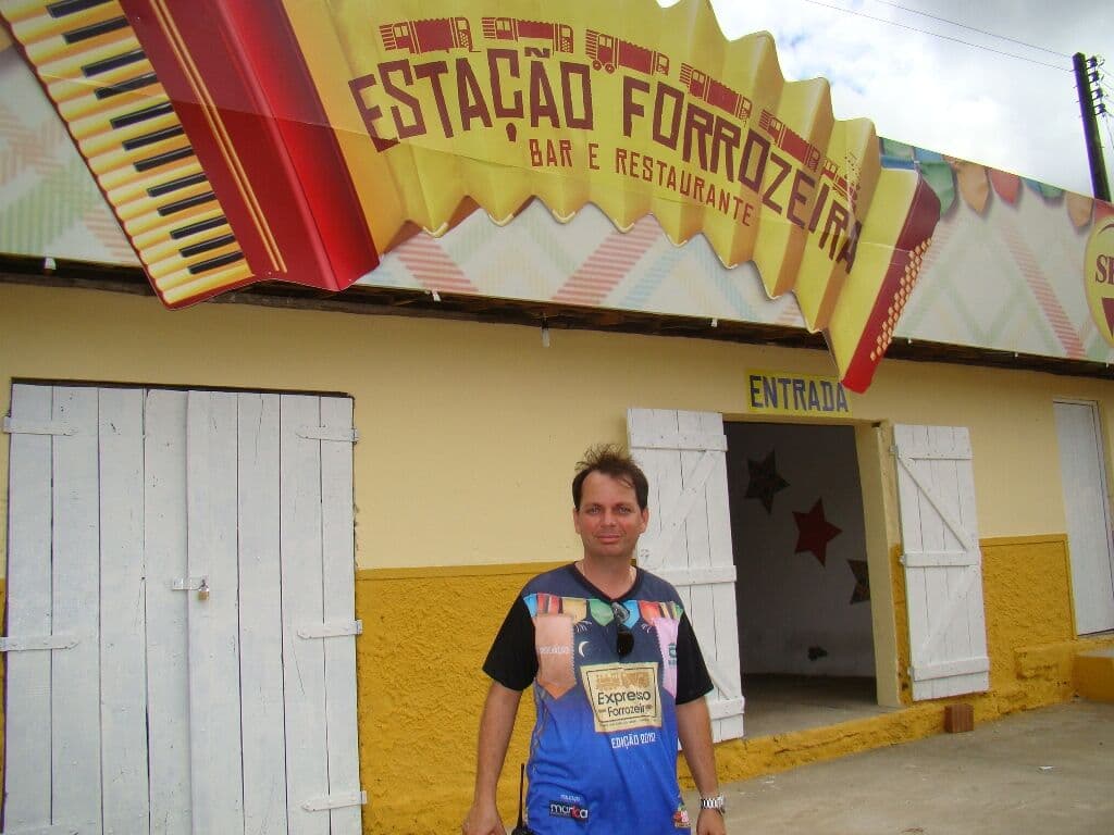 Antiga Estação de Trem de Galante é restaurada e agora é a Estação Forrozeira
