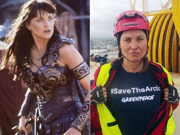 Ativista, atriz de 'Xena' pode ser presa por invadir petroleiro