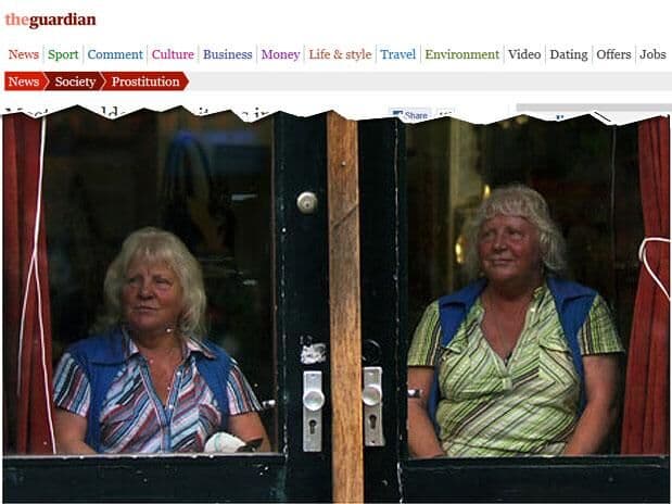 Irmãs gêmeas de 70 anos são prostitutas mais velhas de Amsterdã