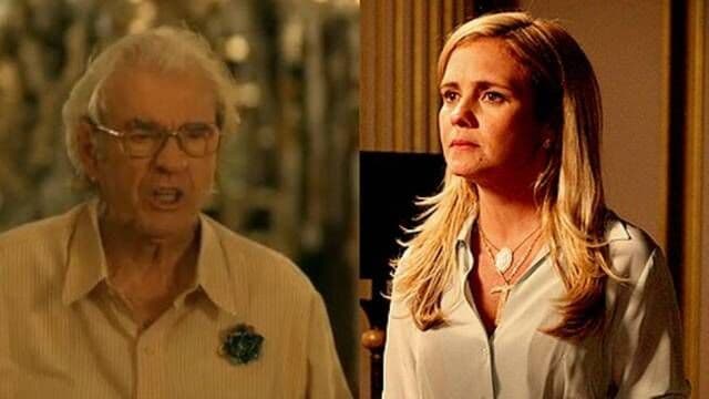 Santiago é bandido e, sem disfarce, ameaça Carminha