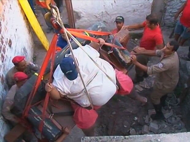 Morre homem obeso que foi resgatado por guincho na Bahia