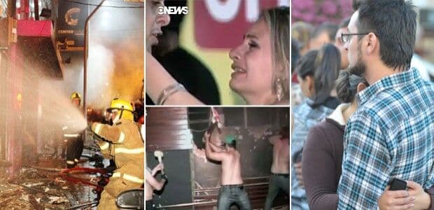 Fogo mata mais de 230 pessoas na Boate Kiss em Santa Maria, diz polícia