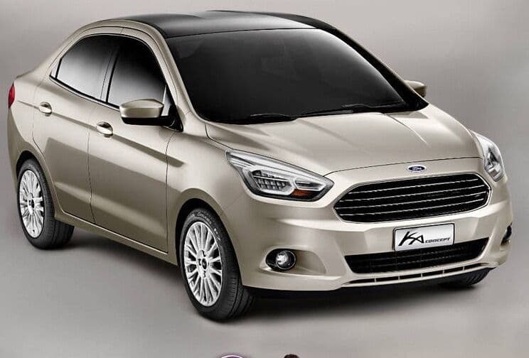 Ford revela o inédito Ka sedan que estreia no Brasil até o meio do ano