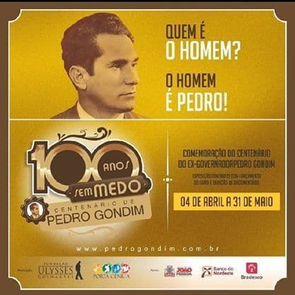 Lançado site que comemora centenário do ex-governador Pedro Gondim