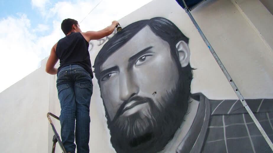 Torturados e desaparecidos do regime militar são homenageados por artistas do grafite na UEPB