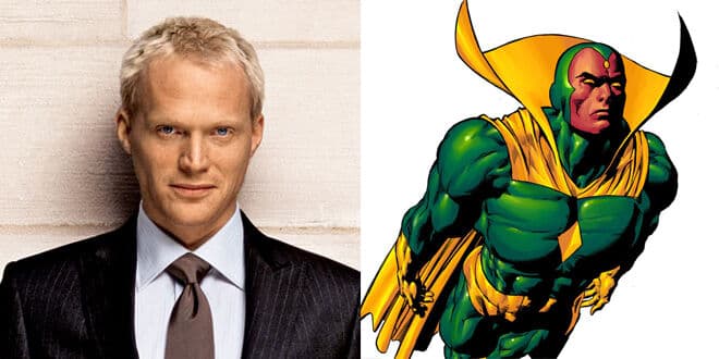 Paul Bettany confirma que será o Visão no filme Vingadores 2