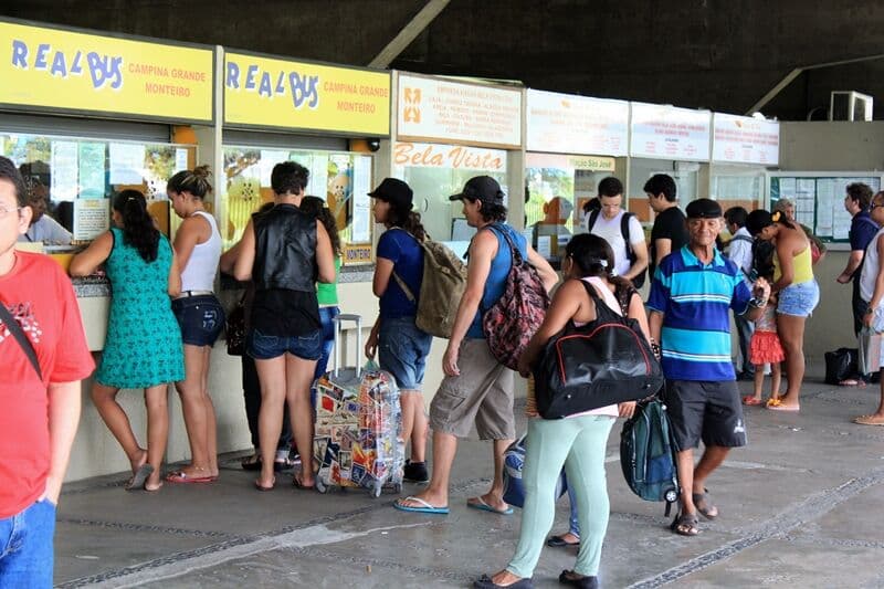 Mais de 30 mil pessoas devem passar pela rodoviária de João Pessoa no período natalino