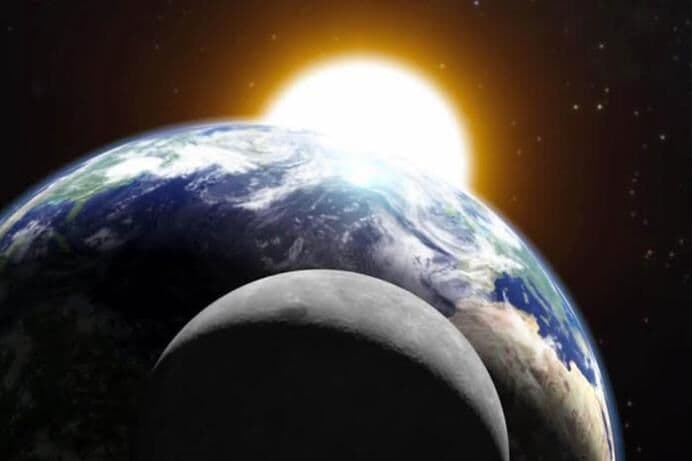 Alinhamento da lua, terra e sol alinhados poderá ser visto de JP neste domingo