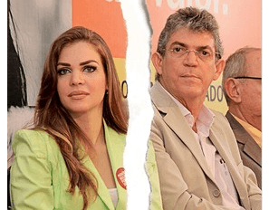 Ricardo Coutinho e Pâmela Bório estão se separando, revela colunista da Época