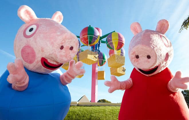 Peppa, Galinha Pintadinha e Toy Story fazem a alegria da criançada neste sábado no Espaço Cultural