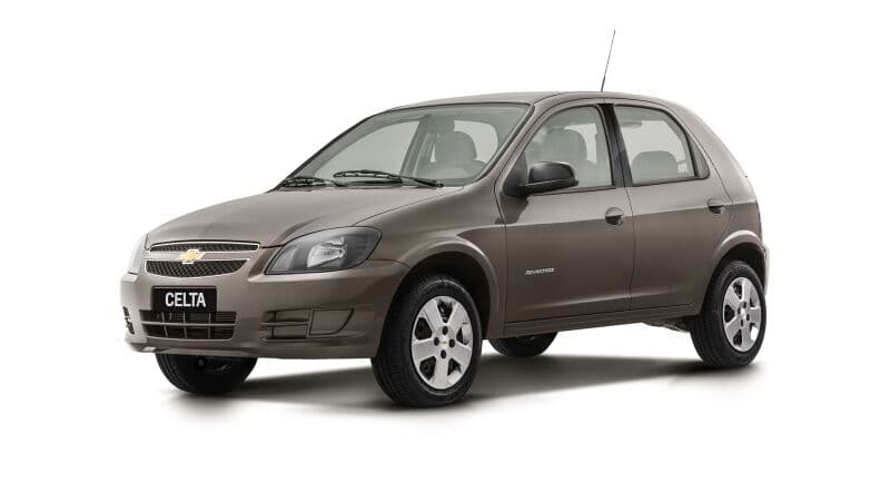 Celta tem produção encerrada no Brasil