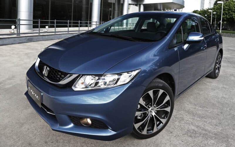 Honda Civic: seguro mais caro do Brasil