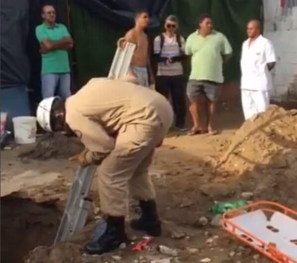 Operário cai em fossa séptica no Conjunto dos Bancários
