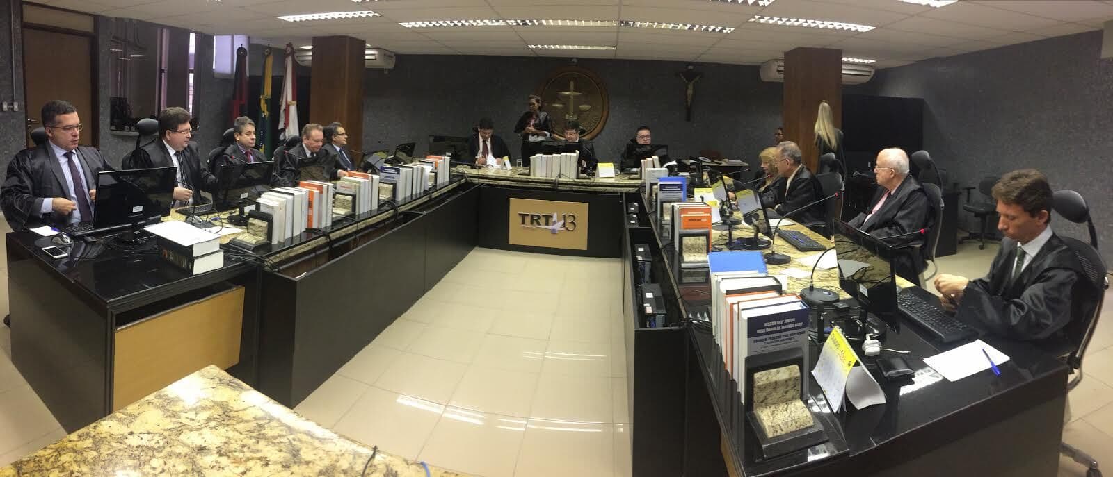 Eduardo Sérgio e Wolney de Macedo são eleitos presidente e vice-presidente do TRT-PB