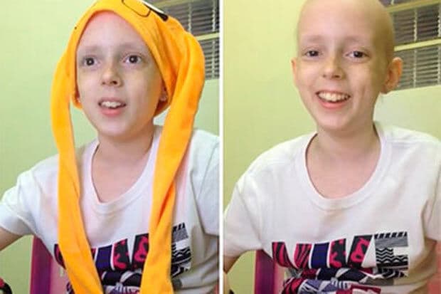 Garotinha Lorena, do canal Careca TV, anuncia cura do câncer