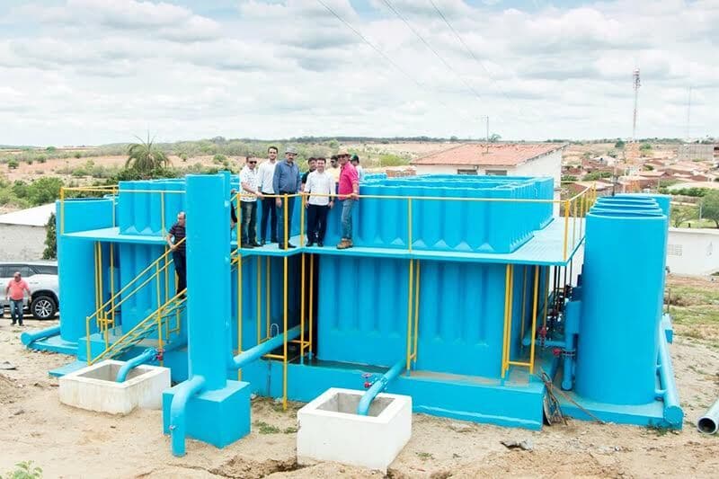 Água da transposição do São Francisco chega à cidade de Princesa Isabel