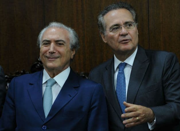 Renan chama governo Temer de 'errático' e diz que 'quem não ouve, erra sozinho'