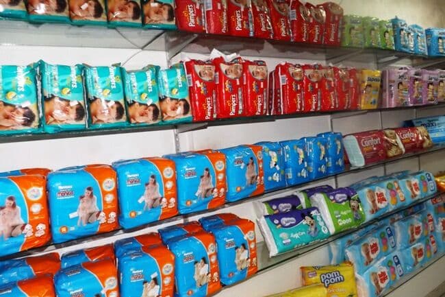 Preço de pacotes de fraldas variam mais de 50% em João Pessoa