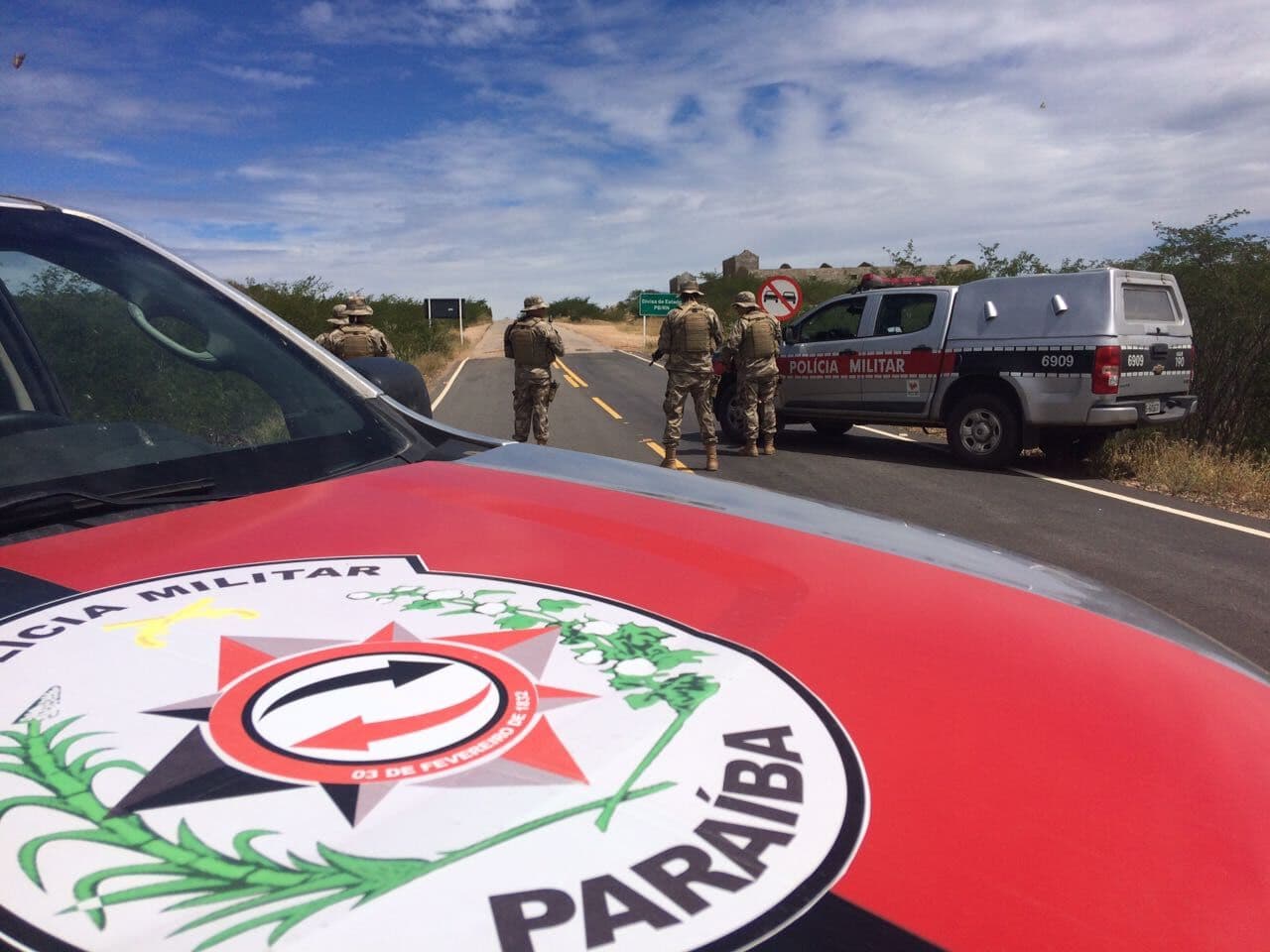 Paraíba reforça policiamento na divisa com o RN após fuga em massa de Penitenciária