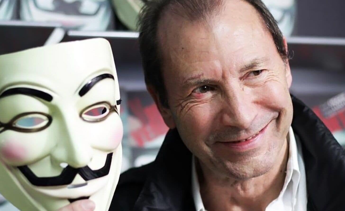 Co-criador da graphic novel V de Vingança estará presente no HQPB 2017