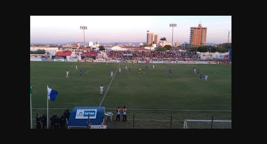 Nacional de Patos vence a Desportiva Guarabira por 2 a 0 e garante vantagem para o jogo de volta