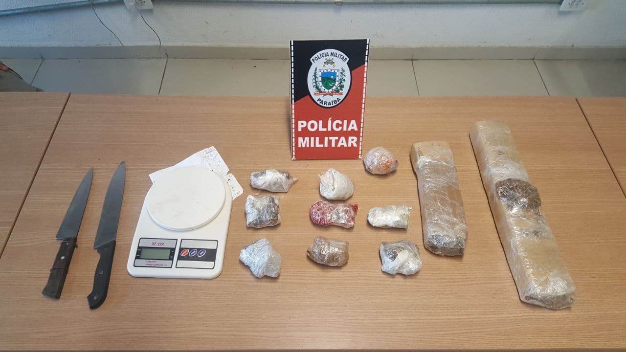Polícia Civil prende suspeito de tráfico e apreende drogas em comunidade no Valentina