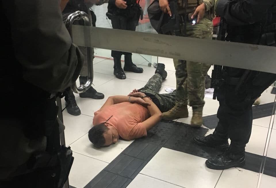 Dois homens são presos em flagrante ao invadir agência bancária em Santa Rita