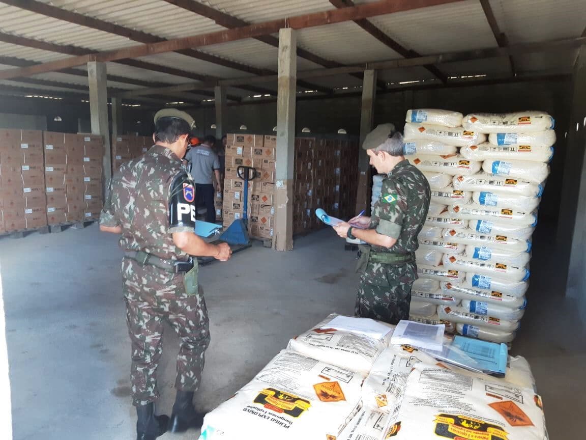 Exército realiza apreensão de 20,5 kg de explosivos e cordel detonante durante operação no Nordeste