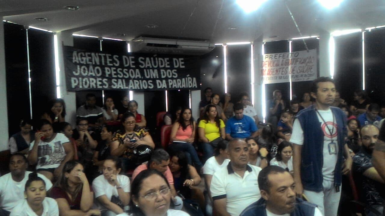 Vereadores aprovam reajuste em Vantagem Pecuniária para R$ 420 a agentes de endemias e saúde de João Pessoa