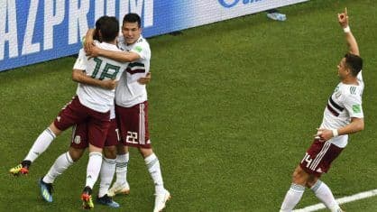 Vitória do México coloca Alemanha no caminho do Brasil nas oitavas de final