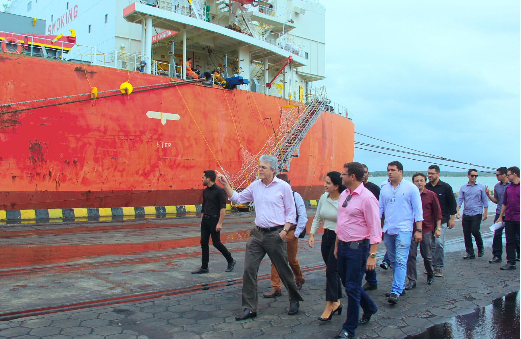 Governo entrega obra de recuperação do Berço 101 do cais do Porto de Cabedelo