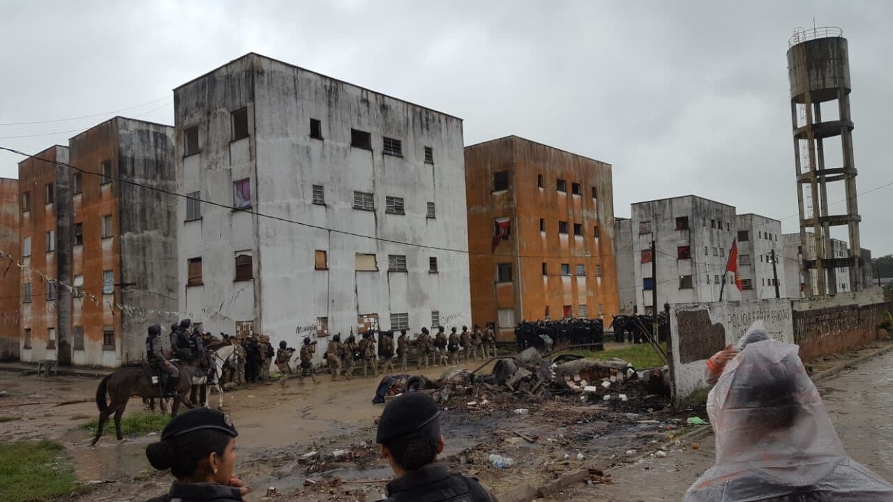 Polícia Federal realiza operação de reintegração de posse no Bairro das Indústrias
