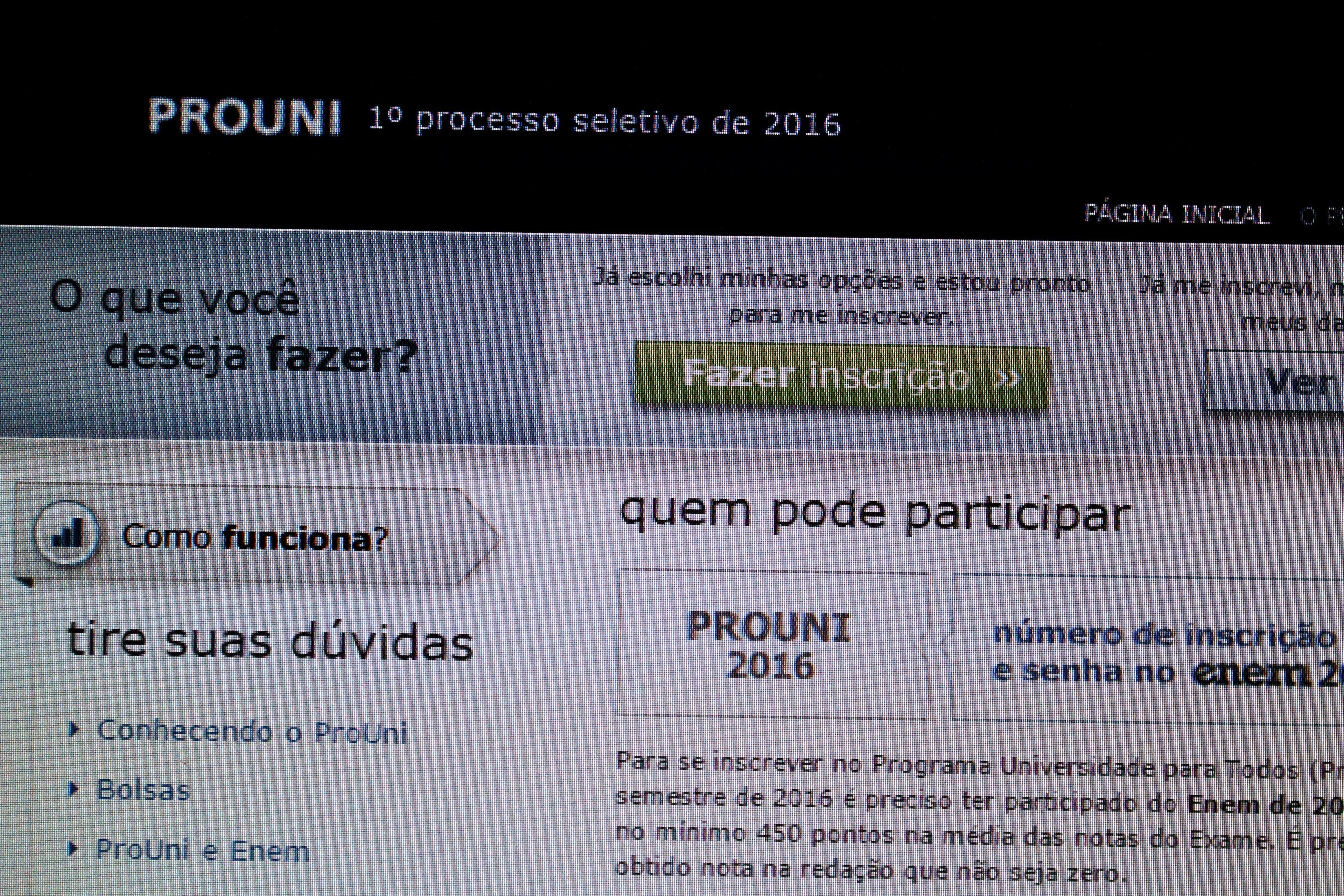 Estudantes não selecionados podem aderir à lista de espera do ProUni até hoje