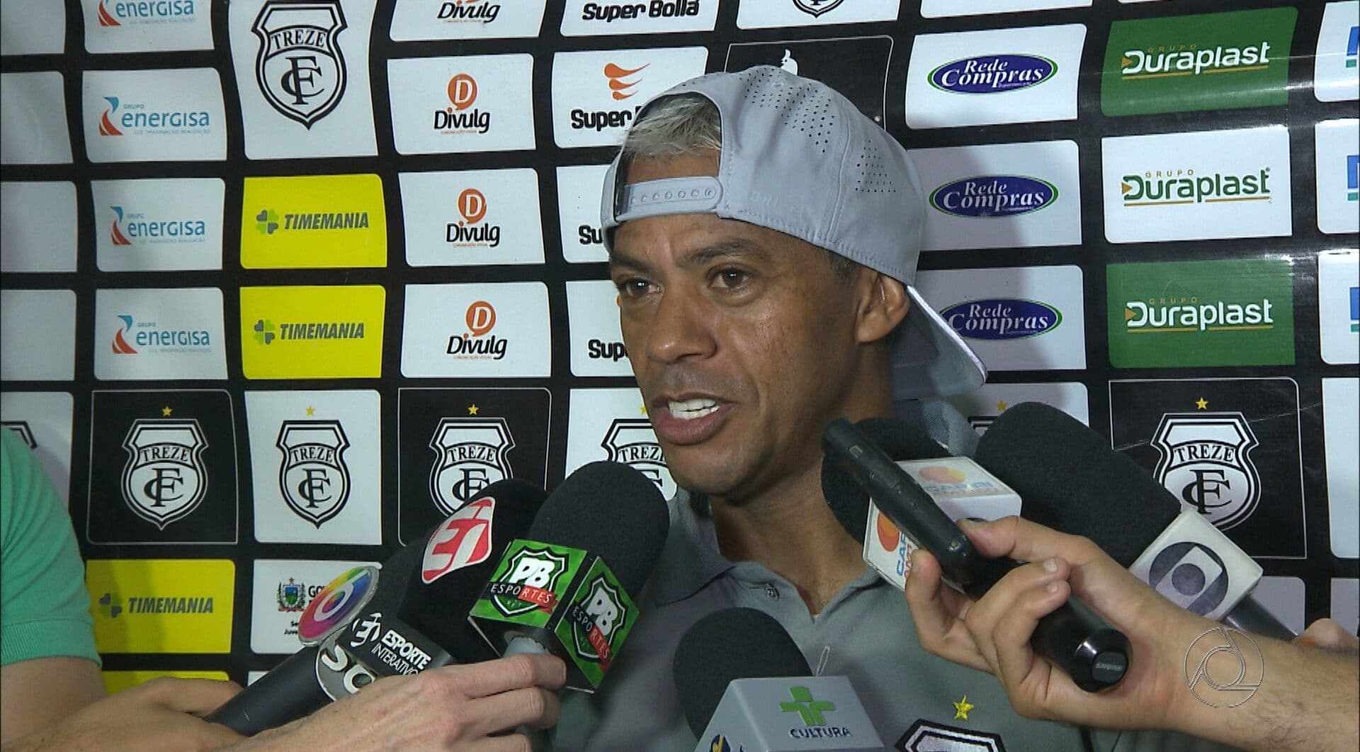 Marcelinho Paraíba sofre isquemia, é internado e está fora do clássico contra o Campinense