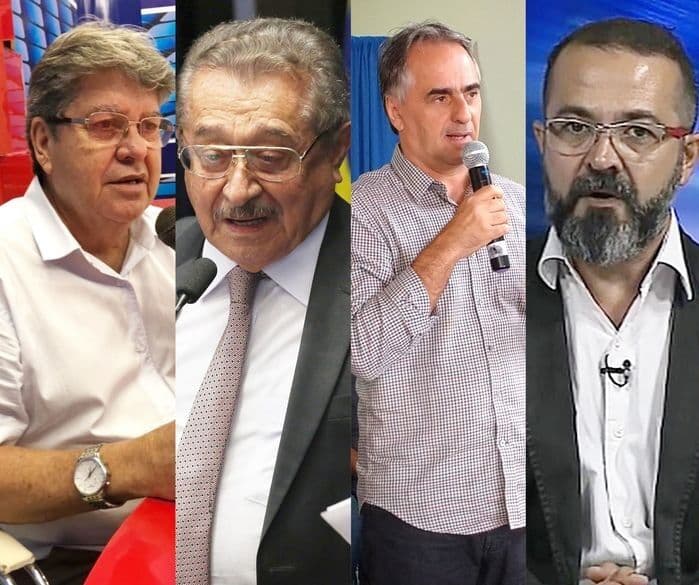 Candidatos ao Governo do Estado realizam caminhadas e comícios neste domingo pela Paraíba
